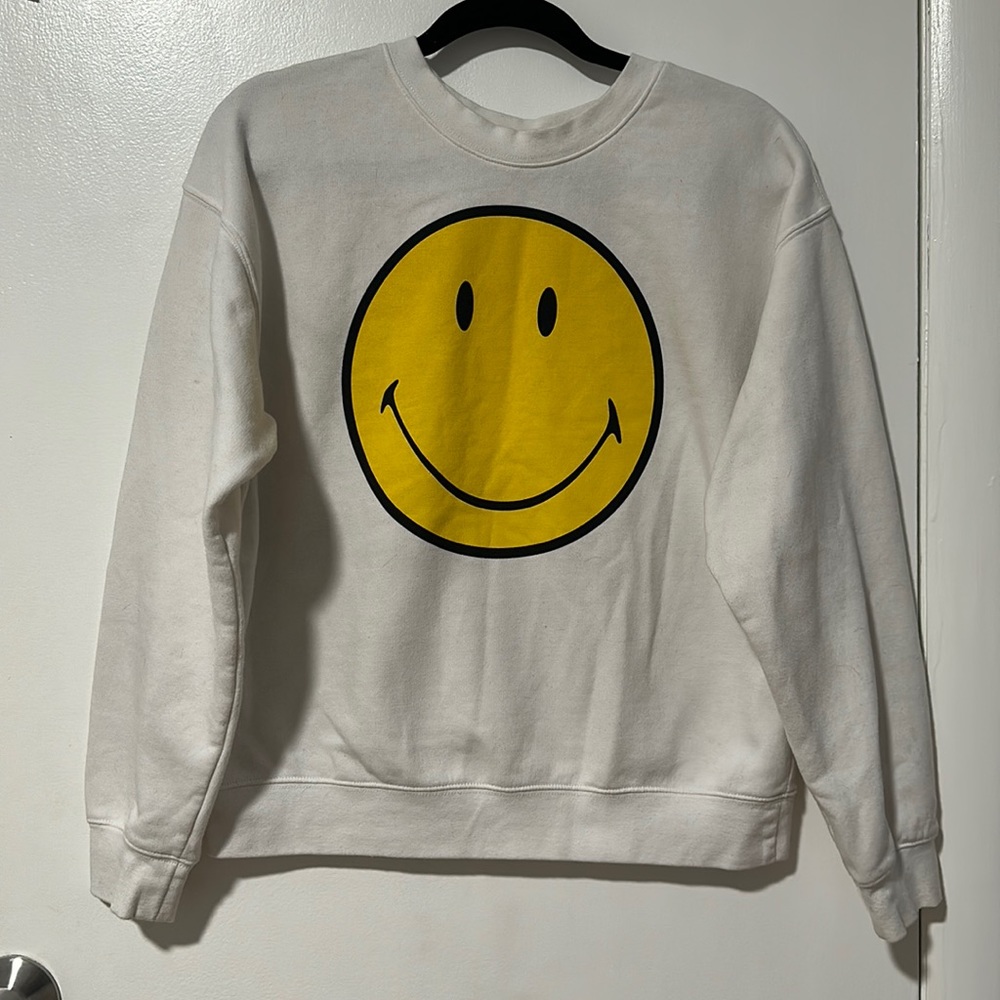 Small Men’s H&M Sweater, collaboration with Smiley. Smiley face on front